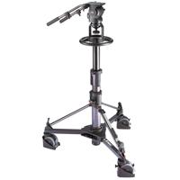 

Libec RSP-850PD(S) Professional Pedestal System for Outside Broadcasting with RH-P85 Head, P110S Pedestal, Extra PH-8B Handle, Supports 55 lbs (Includes DL-10B Dolly)