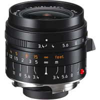 

Leica 21mm f/3.4 Super Elmar-M Aspherical, Manual Focus (6-Bit Coded) Lens for M System - Black - U.S.A. Warranty