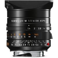 

Leica 28mm f/1.4 SUMMILUX-M Aspherical, Manual Focus (6-Bit Coded) Lens for M System - Black - U.S.A. Warranty