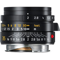 

Leica 35mm f/2.0 SUMMICRON-M Aspherical Lens, Black