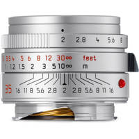 

Leica 35mm f/2.0 Summicron-M Aspherical Lens, Silver, Designed in Germany, Made in Portugal