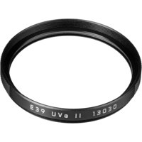 

Leica E39 39mm UVa II Glass Filter, Black