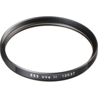 

Leica E55 55mm UVa II Glass Filter, Black