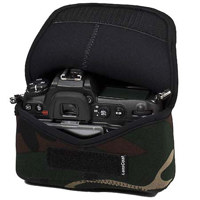 

LensCoat Neoprene Body Bag, Designed for a Camera Body Without Lens - Forest Green Camo