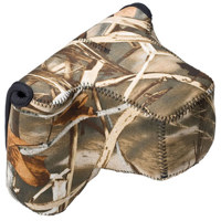 

LensCoat Neoprene Pro BodyBag with Lens Cover, Designed for a Pro DSLR Camera Body with Lens up to 4.5" - Realtree Max4
