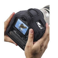 

LensCoat BodyGuard Compact CB (Clear Back) with Grip, Black