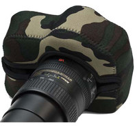 

LensCoat Soft Neoprene BodyGuard for Semi Pro SLR Cameras without Optional Grips Attached - Forest Green Woodland Camo