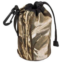 

LensCoat Soft Neoprene LensPouch Bag, Large Wide, 4.5"D x 8"L, - Realtree Advantage Max4 HD