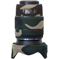 

LensCoat Lens Cover for Olympus M.Zuiko 12-100mm f/4 Pro Lens, Forest Green Camo