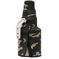 

LensCoat TravelCoat Cover for Canon 500mm f/4 IS II Lens with Hood, Forest Green Camo