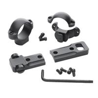 

Leupold Standard Two-Piece RVF Base and 1" Steel Rings Combo for Remington 700 Bolt-Action Rifles, Medium, Matte Black