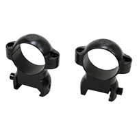 

Leupold 1" LRW Weaver-Style Mounting Ring for Maintube Riflescope, Medium Height, 2-Pieces, Matte Black