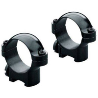 

Leupold 1" Steel Ringmount for Rimfire Rifles with 11mm Dovetail Rails, Low, 2-Piece, Gloss Black