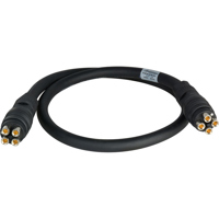 

Laird 75' 4K UHD Canare 3G HD-SDI Coax MDM-MDM 4-Channel DIN Male to Male Camera Cable