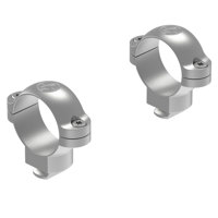 

Leupold Dual Dovetail (DD) Steel Ring for 1" Maintube Riflescope, Medium, 2 Piece, Silver