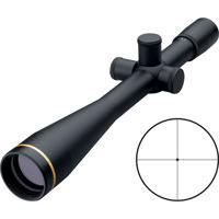 

Leupold 45x45mm Competition Riflescope, Matte Black with Target Dot Reticle, Side Parallax Focus, 30mm Tube Diameter
