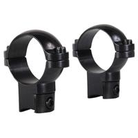

Leupold 1" Steel Ringmount for Rimfire Rifles with 11mm Dovetail Rails, High, 2-Piece, Gloss Black