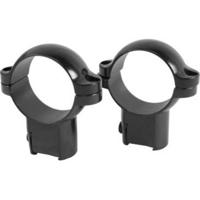 

Leupold 1" Steel Ringmount for Rimfire Rifles with 3/8" Dovetail Rails, High, 2-Piece, Gloss Black