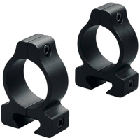 

Leupold 1" Rifleman Aluminum Ring for .22 Rim Fire Rifles, 0.96" Height, 3/8" Rail Mount, 2 Piece, Matte Black