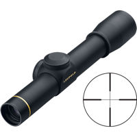 

Leupold 2.5x20 FX-II Ultralight Series Riflescope, Matte Black with 2nd Focal Plane Wide Duplex Reticle, Capped Turrets, 1" Tube Diameter