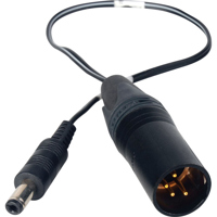 

Laird 18" 2.5mm DC Plug to XLR 4-Pin Male Power Cable for BlackMagic Design Cameras