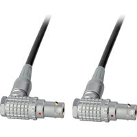 

Laird 18" Lemo 1B Right Angle 10-Pin Male to Lemo 1B Right Angle 10-Pin Male RS232 AUX Cable for Red One Cameras