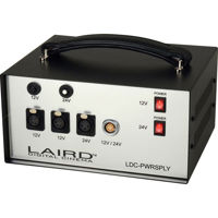 

Laird 12/24V Power Supply for Sony F23/F35/F65, Red One, Epic and Scarlet Cameras