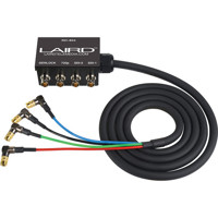 

Laird RD1-BX4 MINI-Coax DIN to BNC Breakout Box for RED One Camera