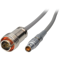 

Laird 1' Lemo 6-Pin Male to Tajimi 12 Pin Male RS232 Command Cable for Sony Crane/Trunk