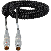 

Laird 2-5' Lemo 2B 6-Pin Male to Male 12 VDC Coiled Power Cable for Red One Cameras