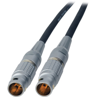 

Laird 10' Lemo 2B 6-Pin Male to Male 12V DC Power Cable for IDX Lite Type Battery Plates and Red One Cameras, 20AWG