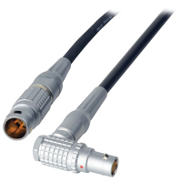 

Laird 10' Right Angle Lemo 1B 6-Pin Female to Lemo 2B 6-Pin Male 12V DC Power Adapter Cable for Red Epic and Scarlet Cameras, 20AWG