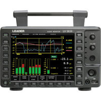 

Leader LV5838 Audio Monitor with SDI De-Embeder for Audio Console and Master Monitoring