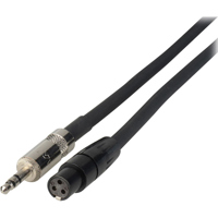 

Laird 1' 3.5mm Male to 3-Pin Female Mini XLR TA3F Link XL-3 Type Cable for Sound Devices