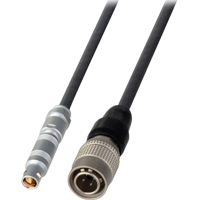 

Laird 2' Hirose HR 4-Pin to Lemo 1S 3-Pin Split Gender Power Cable for Sound Devices Products