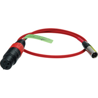 

Laird 18" TA3M Mini XLR to Female 3-Pin XLR Audio Input Cable for Digital Cinema Red One Camera