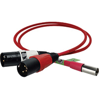 

Laird 18" Line Audio Out TA5M to Dual XLR-Male Breakout Cable for Red One Camera