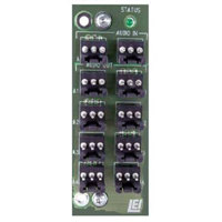 

Link Electronics DigiFlex 1651 Audio Distribution Amplifier with 1021 Rear Cell, 3-Pin Plug In Connection, Level Bar Graph, 1x8 Mono or 1x4 Stereo Outputs