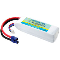 

COMMON SENSE RC Lectron Pro 11.1V 3500mAh 30C Lithium Polymer Battery with EC3 Connector for Blade 350 QX, QX2, QX3 and Parkzone Plane