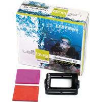

Lee Filters Bug 3 Underwater Kit for GoPro HERO3+, Includes LEE Bug Holder, Blue Water Filter (Red), Green Water Filter (Magenta), Protective Pouch
