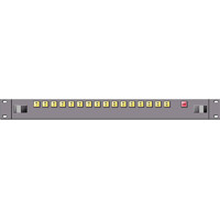 

Link Electronics 16x1 Single Bus AFV Control Panel with Bus-Lock Button, 1RU