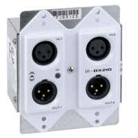 

Lectrosonics Dante In-Wall Input/Output Interface, 1.8kOhms Input Impedance, 2 Input and 2 Output