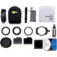 

Lee Filters LEE85 Deluxe Kit with 85x85mm Big Stopper 3.0 ND Filter, Polarizer Filter and 85x115mm 0.6/0.9 ND Medium Grad Filter