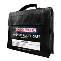 

COMMON SENSE RC Magnum XL Lipo Safe Charging/Storage Bag for Multiple 3S Lithium Polymer Battery