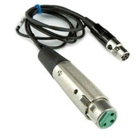 

Lectrosonics MC40 37" XLRF to TA5F Mic Level Adapter Cable for Dynamic Mic Input to Transmitters