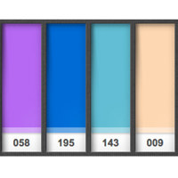 

Lee Filters Inspiration Lighting Pack 1, 10x10", 12 Total Sheets
