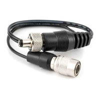 

Lectrosonics PS200A 12" Power Cable for SR Receiver and IFBT4 Transmitter, Hirose4 to DC Locking Coax Connector