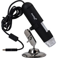 

Levenhuk DTX 50 1920x1080 Full HD 20-400x Digital Microscope, Mac & Windows, Black