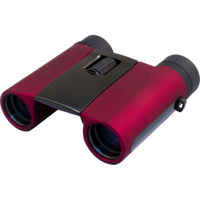 

Levenhuk 8x25mm Rainbow Water Proof Roof Prism Binocular with 7.6 Degree Angle of View, Red Berry