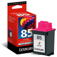 

Lexmark High Yield Color Print Inkjet Cartridge #85, Yellow, Cyan & Magenta - Approximate Yield: 470 Pages